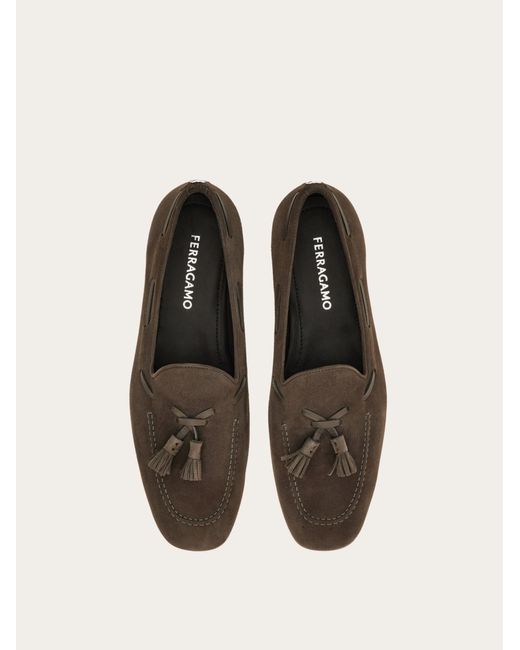 Ferragamo Natural Tassel Loafer for men