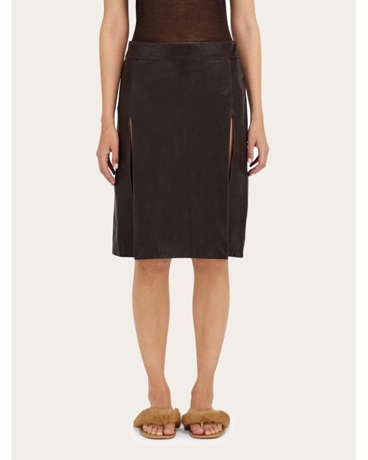 Donna Gonna di Ferragamo in Black