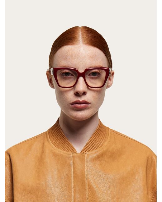 Ferragamo Pink Optical Glasses