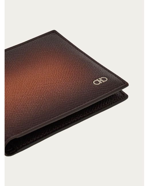 Ferragamo Brown Gancini Wallet for men