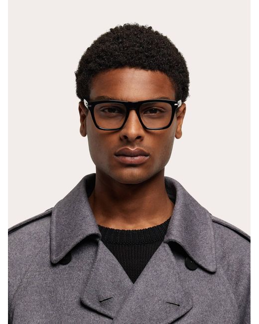 Ferragamo Black Optical Glasses