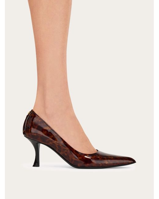 Ferragamo Brown Pump Shoe .5