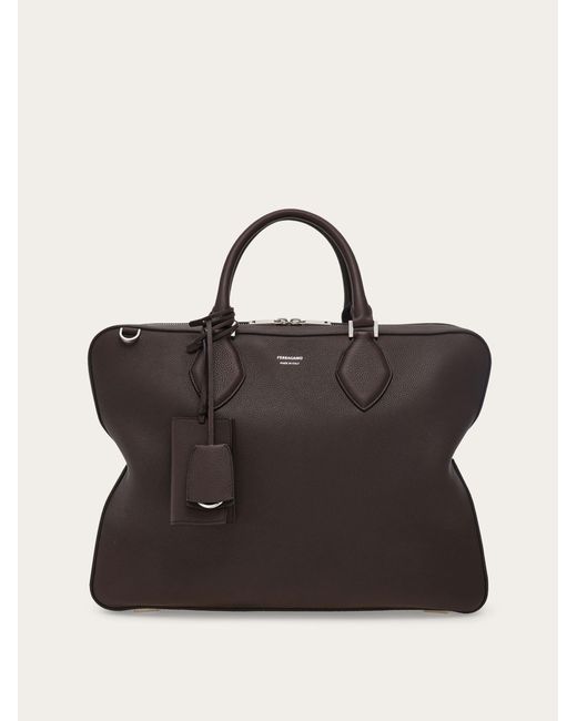 Ferragamo Black Star-Shaped Tote Bag for men