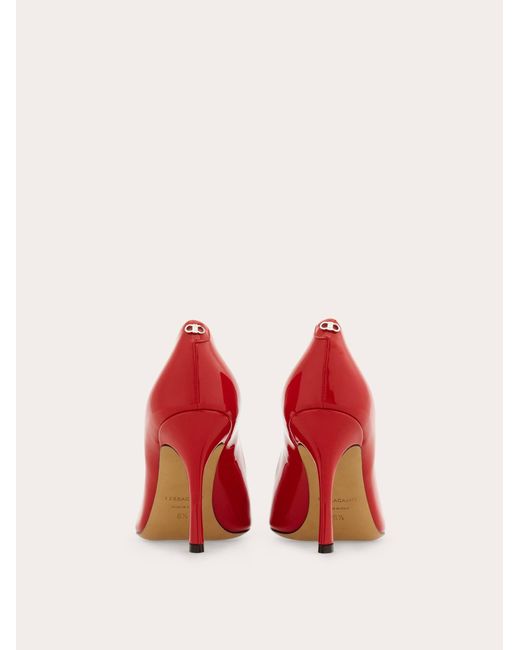 Ferragamo Red Pump Shoe