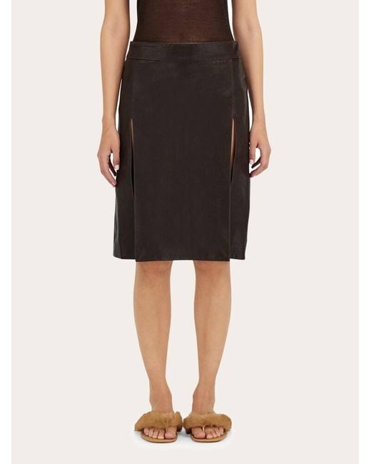 Donna Gonna di Ferragamo in Black