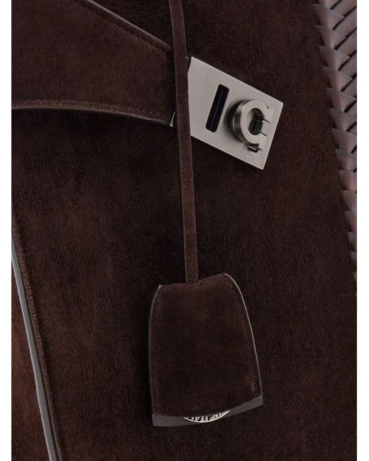Ferragamo Herren Hug Totebag in Brown für Herren