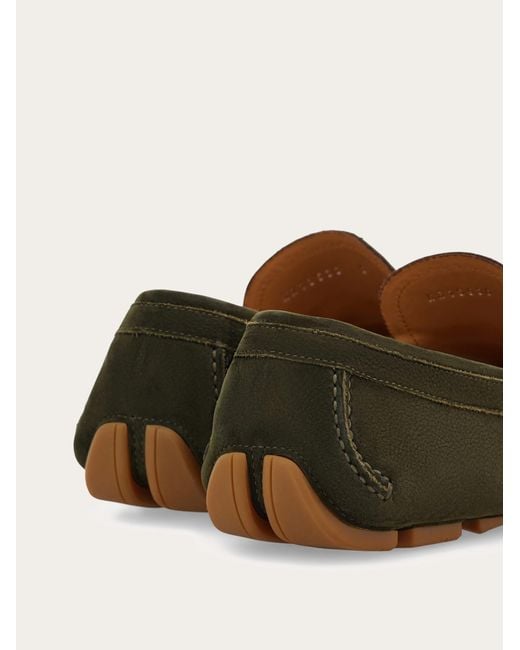 Ferragamo Green Gancini Ornament Driver .5 for men