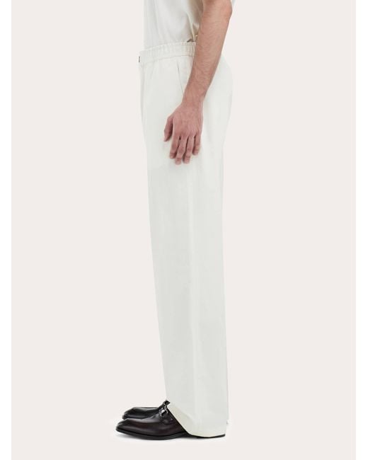 Hombre Pantalones Jogger Ferragamo de hombre de color Natural
