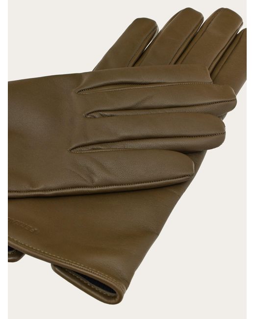 Ferragamo Multicolor Lined Gloves for men