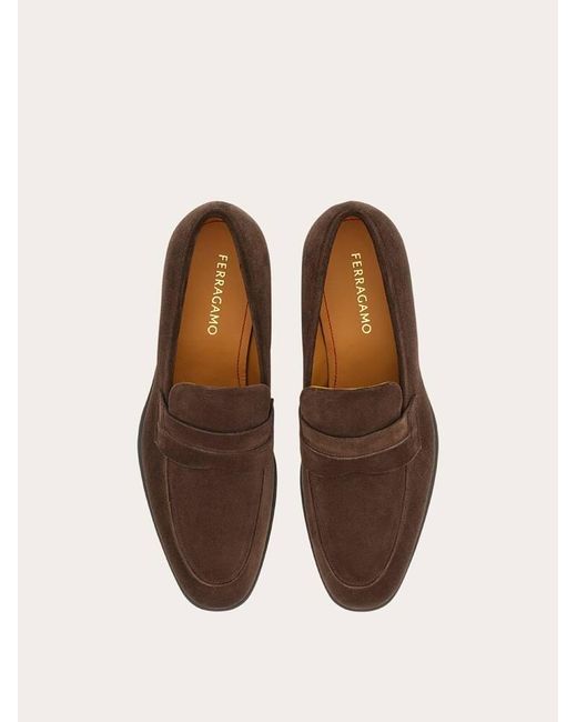Ferragamo Herren Penny-Loafer Größe in Brown für Herren