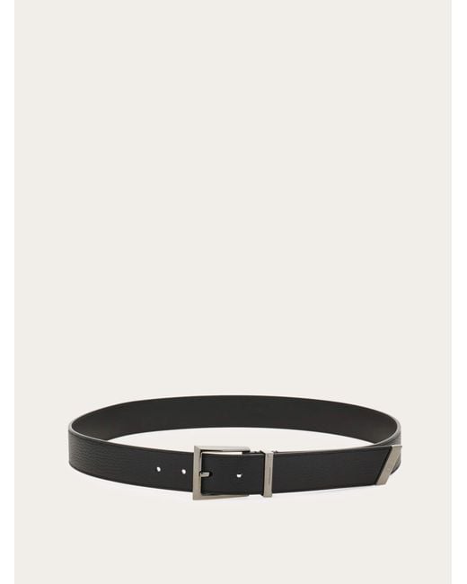 Ferragamo Black Sized Belt for men