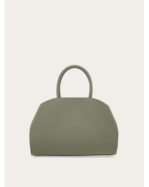 Ferragamo Green Hug Handbag (M)