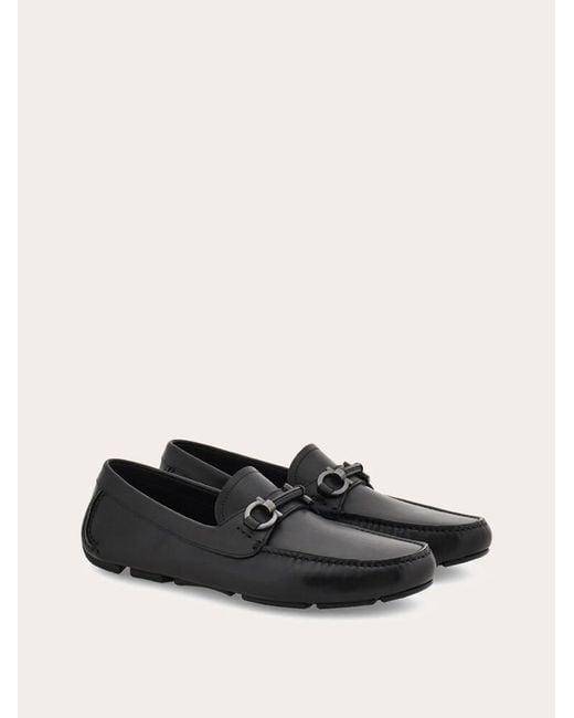 Ferragamo White Gancini Ornament Driver .5 for men