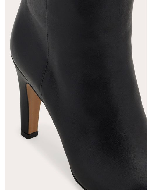 Ferragamo Black Knee High Boot