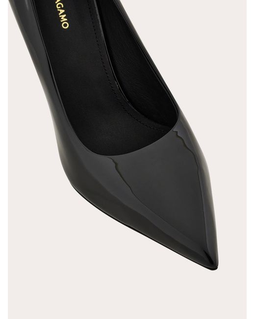 Ferragamo Black Pump Shoe .5