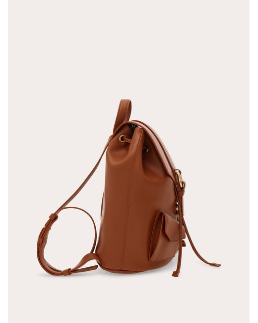 Ferragamo Brown Backpack (M)