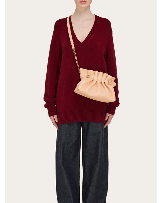Donna Soft-Bag (S) di Ferragamo in Natural