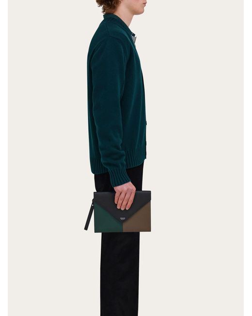 Ferragamo Multicolor Document Holder for men