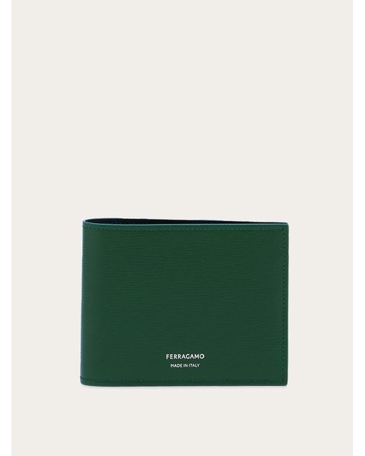 Ferragamo Green Men Classic Wallet for men