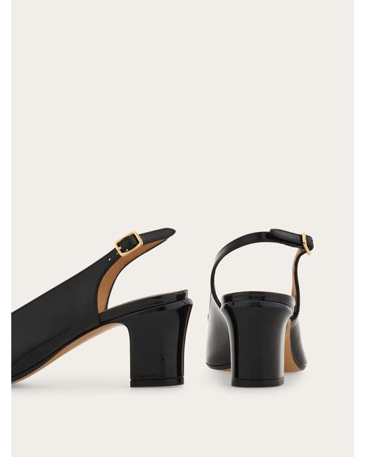 Ferragamo Natural Vara Bow Slingback .5