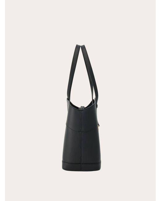 Ferragamo Black Charming Tote Bag (s)