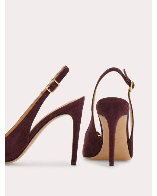 Ferragamo Pink Vara Bow Slingback
