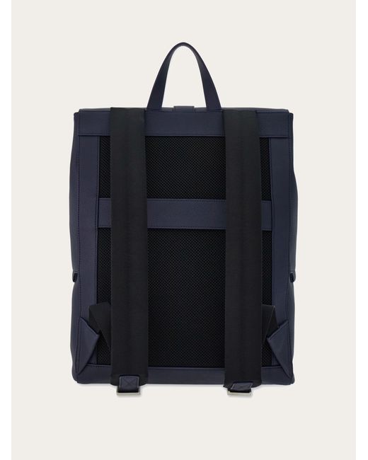 Hommes Sac À Dos Avec Boucle Gancini Bleu Ferragamo pour homme en coloris Blue