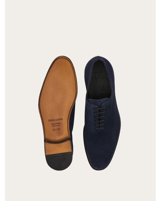 Ferragamo Blue Oxford Tramezza Shoes for men