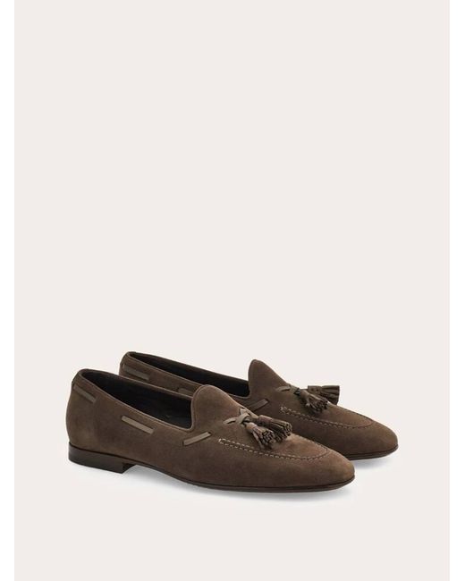 Ferragamo Natural Tassel Loafer for men