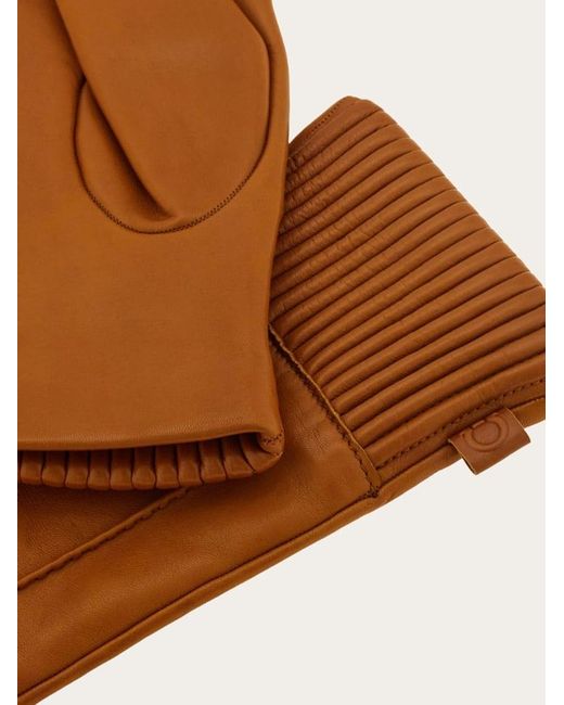Ferragamo Brown Gloves for men