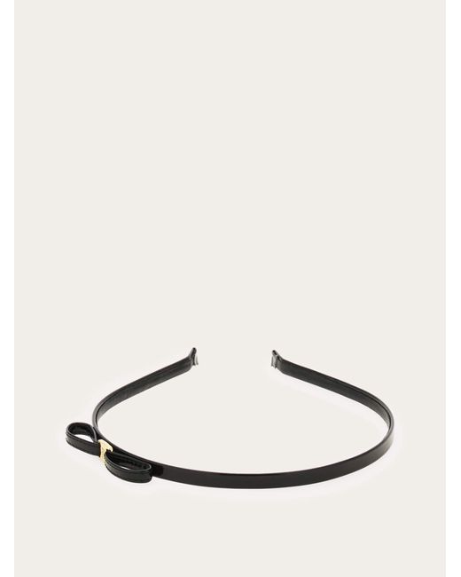 Ferragamo Natural Mini Bow Headband