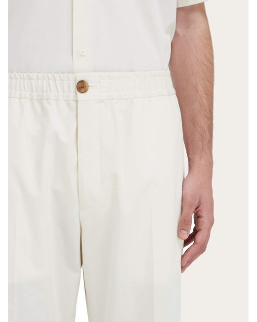 Hombre Pantalones Jogger Ferragamo de hombre de color Natural