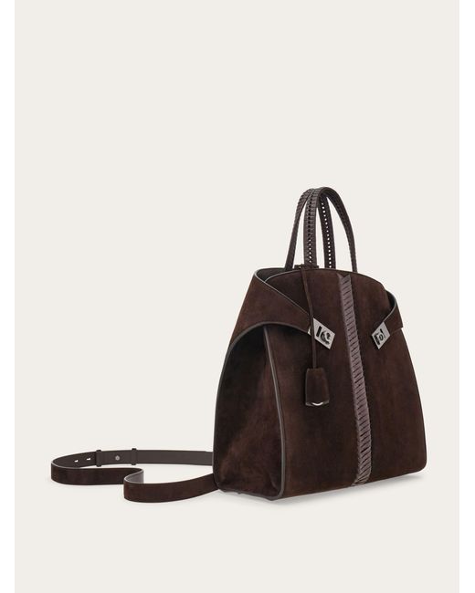 Ferragamo Herren Hug Totebag in Brown für Herren