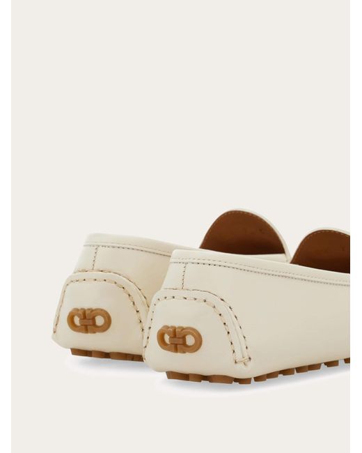 Ferragamo Natural Gancini Detail Driver