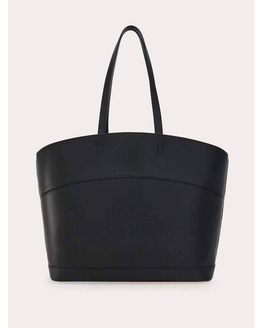 Charming tote bag (M) di Ferragamo in Black