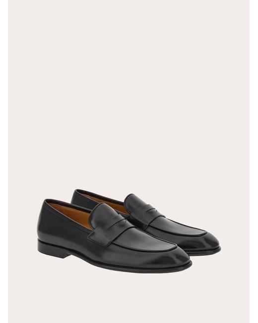 Ferragamo White Penny Loafer for men