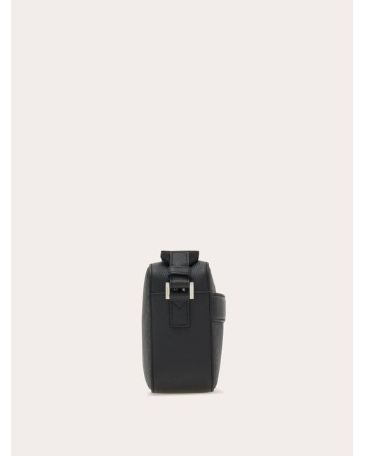Uomo Borsa A Tracolla Monogram di Ferragamo in Black da Uomo