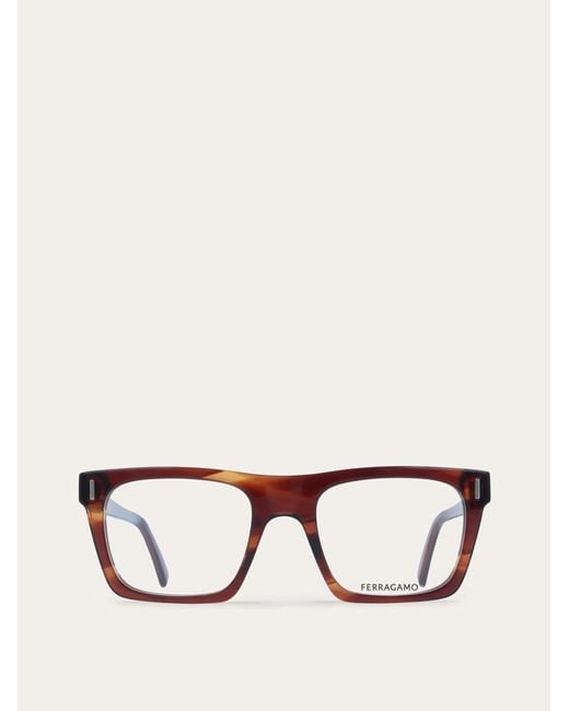 Ferragamo Natural Optical Glasses for men