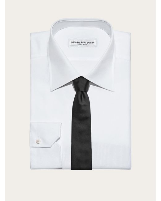 Ferragamo Black Silk Tie for men