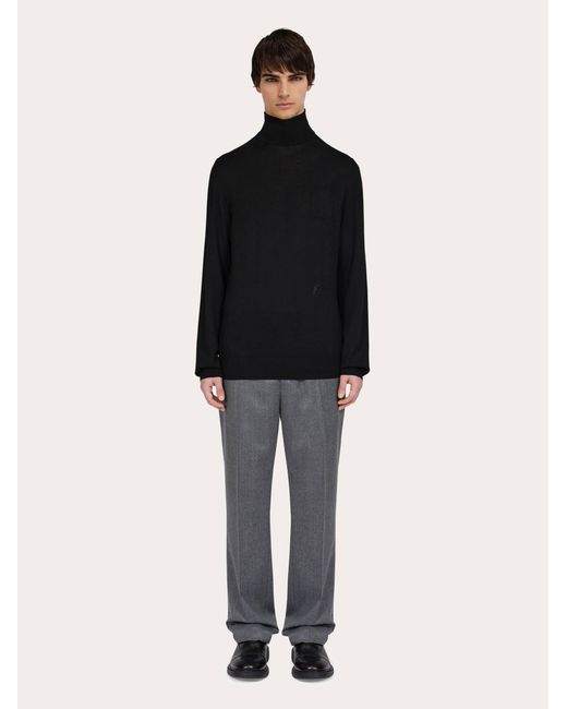 Ferragamo Gray Tailored Trouser for men