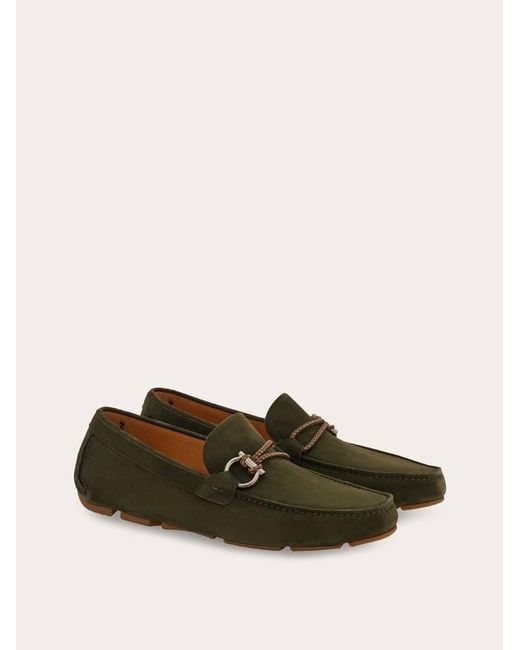 Ferragamo Green Gancini Ornament Driver .5 for men