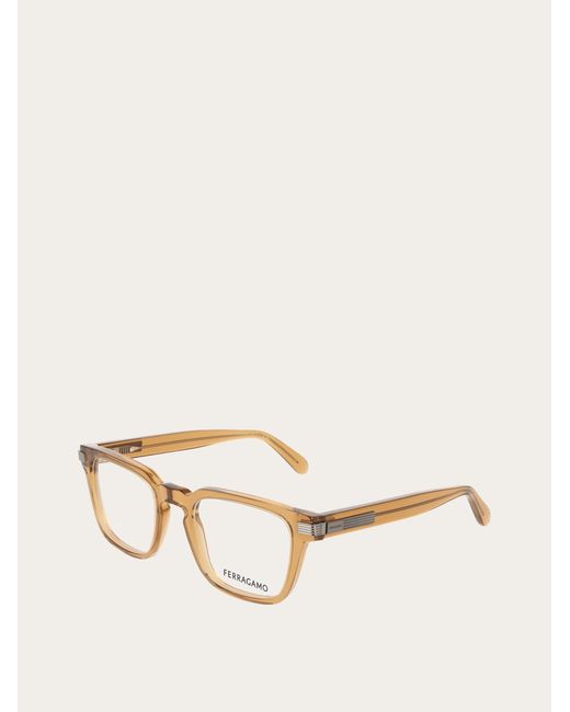 Ferragamo Natural Optical Glasses for men