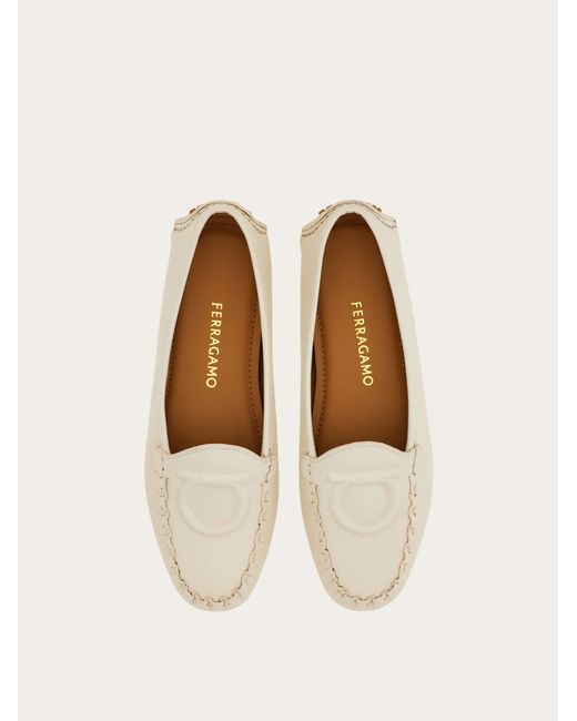 Ferragamo Natural Gancini Detail Driver
