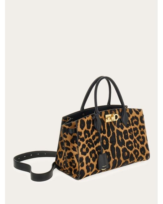 Ferragamo Black Damen New Studio Soft Bag (L)