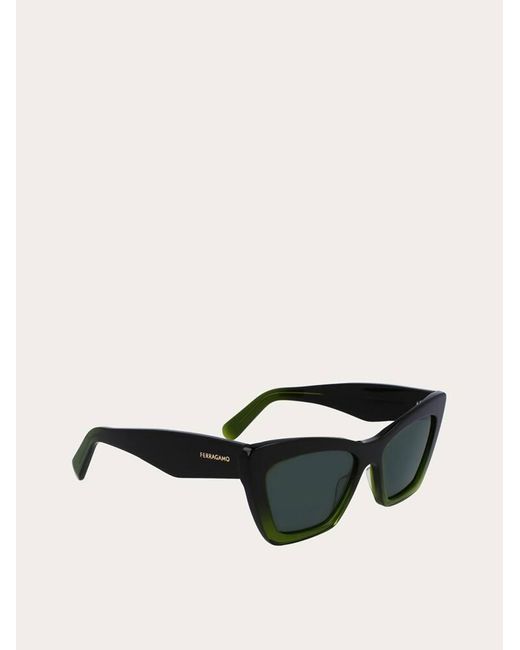 Ferragamo Green Sunglasses