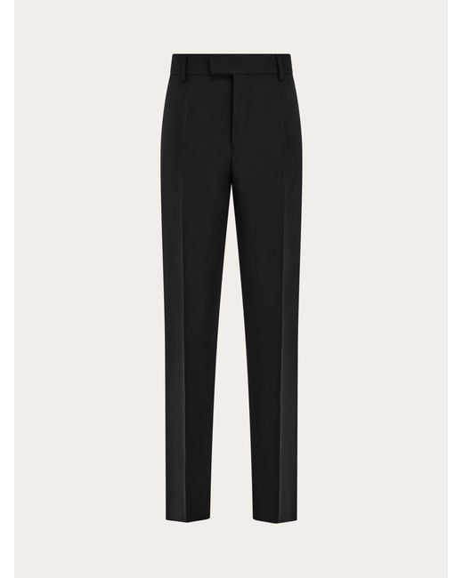 Ferragamo Black Tailored Trouser for men