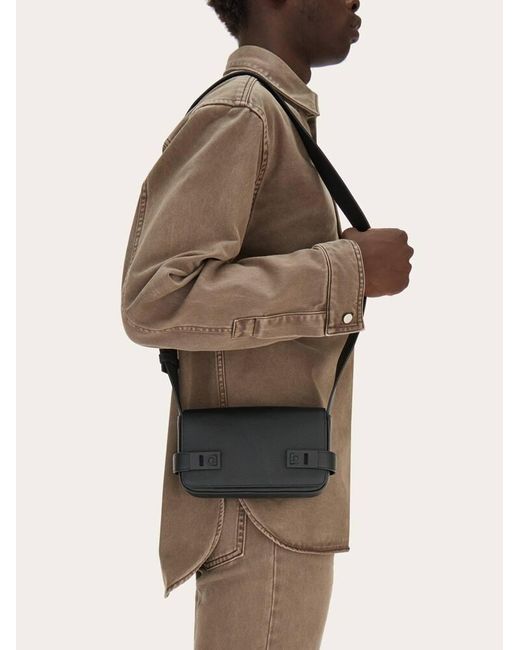 Ferragamo Black Crossbody Bag for men