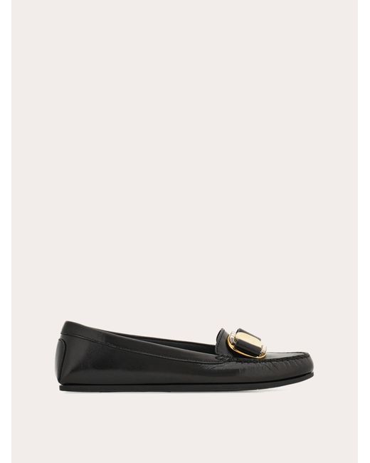 Donna Driver Con Cristalli Taglia di Ferragamo in Black