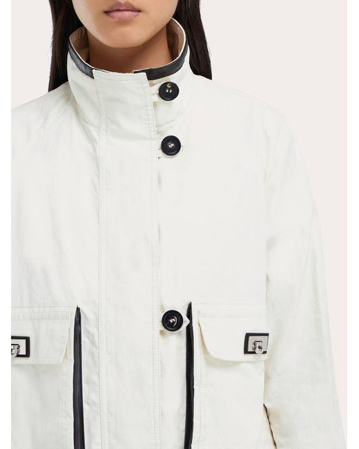 Ferragamo Natural Short Jacket