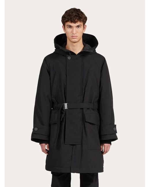 Ferragamo Black Padded Jacket for men